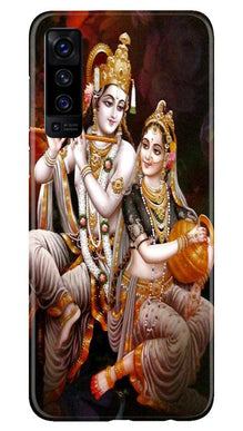 Radha Krishna Mobile Back Case for Vivo X50 (Design - 292)