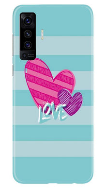 Love Mobile Back Case for Vivo X50 (Design - 299)