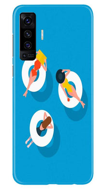 Girlish Mobile Back Case for Vivo X50 (Design - 306)