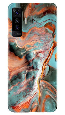 Marble Texture Mobile Back Case for Vivo X50 (Design - 309)