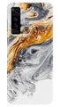 Marble Texture Mobile Back Case for Vivo X50 (Design - 310)