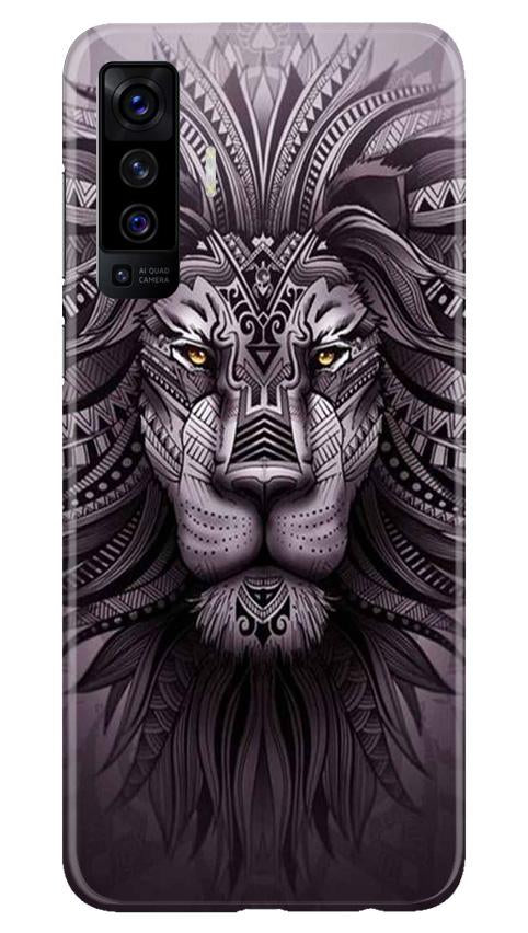 Lion Mobile Back Case for Vivo X50 (Design - 315)