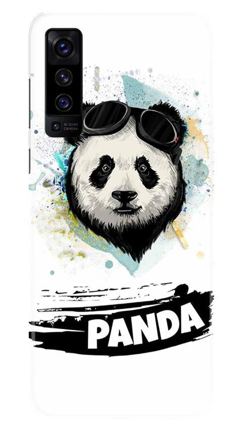 Panda Mobile Back Case for Vivo X50 (Design - 319)