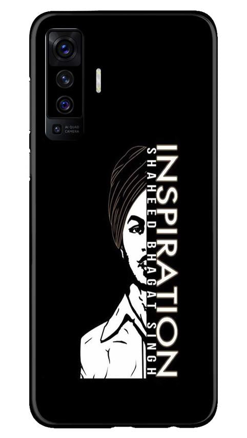 Bhagat Singh Mobile Back Case for Vivo X50 (Design - 329)