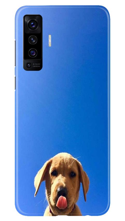 Dog Mobile Back Case for Vivo X50 (Design - 332)