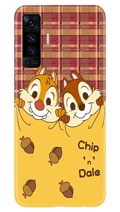 Chip n Dale Mobile Back Case for Vivo X50 (Design - 342)