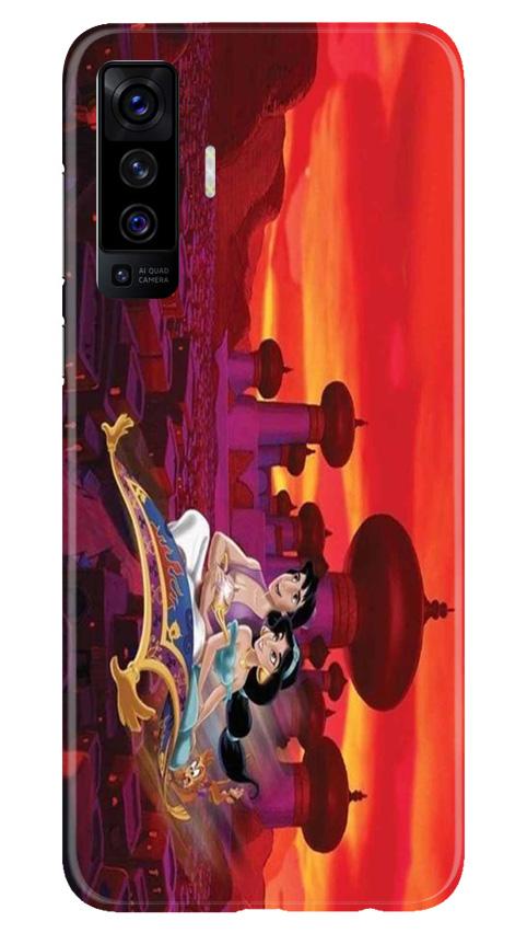 Aladdin Mobile Back Case for Vivo X50 (Design - 345)