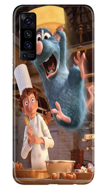 Ratatouille Mobile Back Case for Vivo X50 (Design - 347)