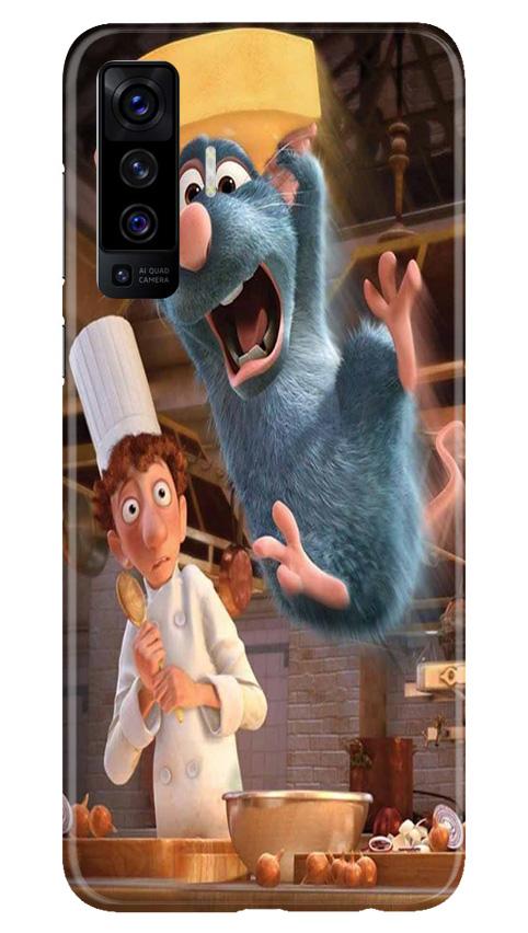 Ratatouille Mobile Back Case for Vivo X50 (Design - 347)
