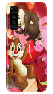 Chip n Dale Mobile Back Case for Vivo X50 (Design - 349)