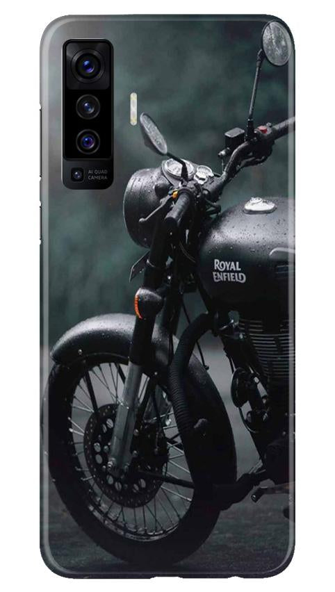 Royal Enfield Mobile Back Case for Vivo X50 (Design - 380)