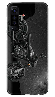 Royal Enfield Mobile Back Case for Vivo X50 (Design - 381)