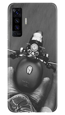Royal Enfield Mobile Back Case for Vivo X50 (Design - 382)