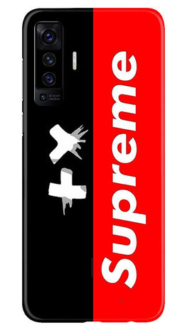 Supreme Mobile Back Case for Vivo X50 (Design - 389)