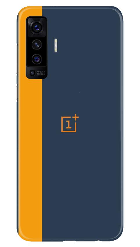 Oneplus Logo Mobile Back Case for Vivo X50 (Design - 395)