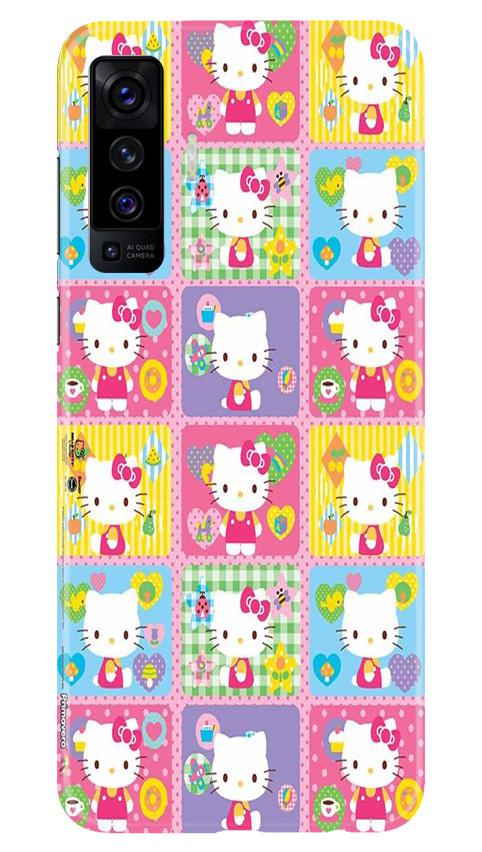 Kitty Mobile Back Case for Vivo X50 (Design - 400)