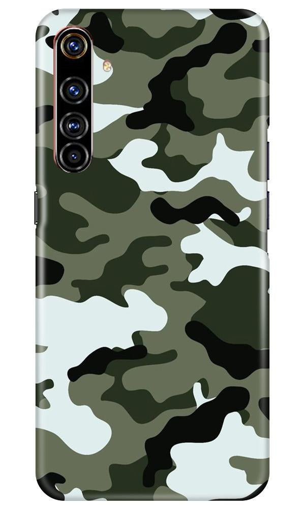 Army Camouflage Case for Realme X50 Pro  (Design - 108)