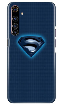 Superman Superhero Mobile Back Case for Realme X50 Pro  (Design - 117)