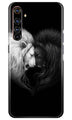 Dark White Lion Case for Realme X50 Pro  (Design - 140)