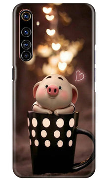 Cute Bunny Mobile Back Case for Realme X50 Pro (Design - 213)