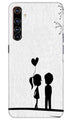 Cute Kid Couple Case for Realme X50 Pro (Design No. 283)