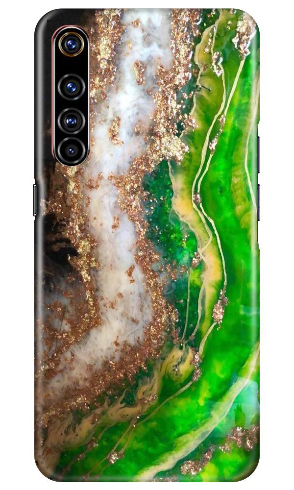 Marble Texture Mobile Back Case for Realme X50 Pro (Design - 307)