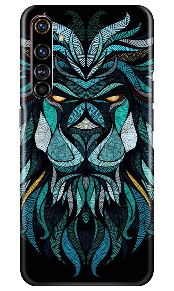 Lion Mobile Back Case for Realme X50 Pro (Design - 314)