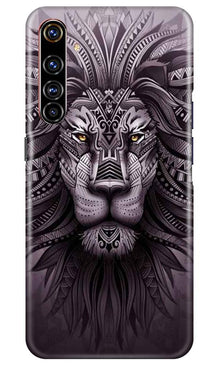 Lion Mobile Back Case for Realme X50 Pro (Design - 315)