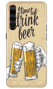 Drink Beer Mobile Back Case for Realme X50 Pro (Design - 328)