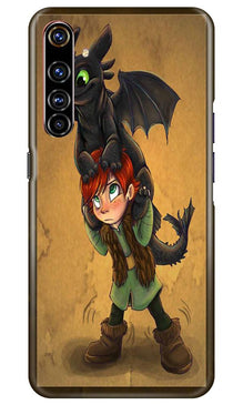 Dragon Mobile Back Case for Realme X50 Pro (Design - 336)