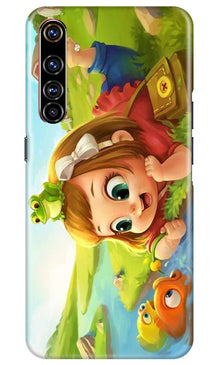 Baby Girl Mobile Back Case for Realme X50 Pro (Design - 339)