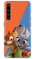 Cartoon Mobile Back Case for Realme X50 Pro (Design - 346)