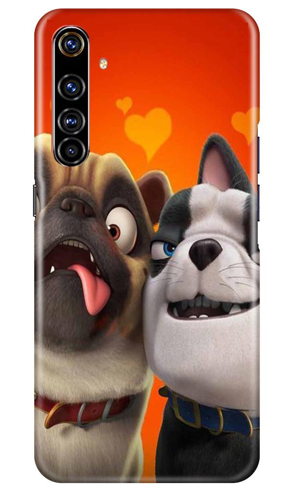 Dog Puppy Mobile Back Case for Realme X50 Pro (Design - 350)