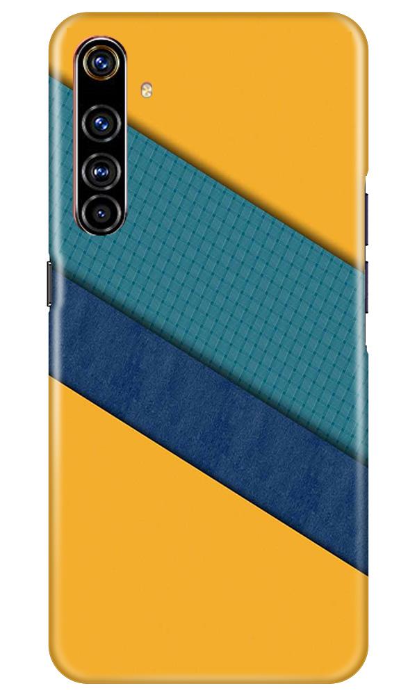 Diagonal Pattern Mobile Back Case for Realme X50 Pro (Design - 370)