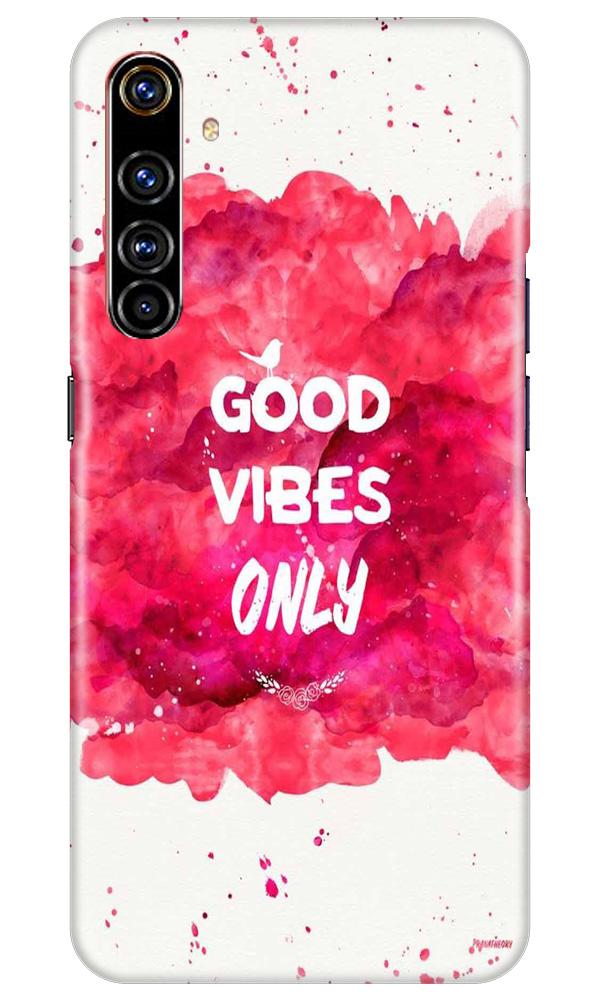 Good Vibes Only Mobile Back Case for Realme X50 Pro (Design - 393)