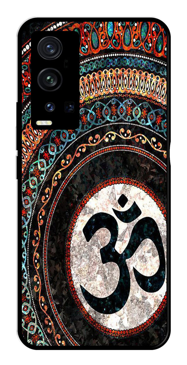 Oum Design Metal Mobile Case for Vivo X60 Pro Plus   (Design No -15)
