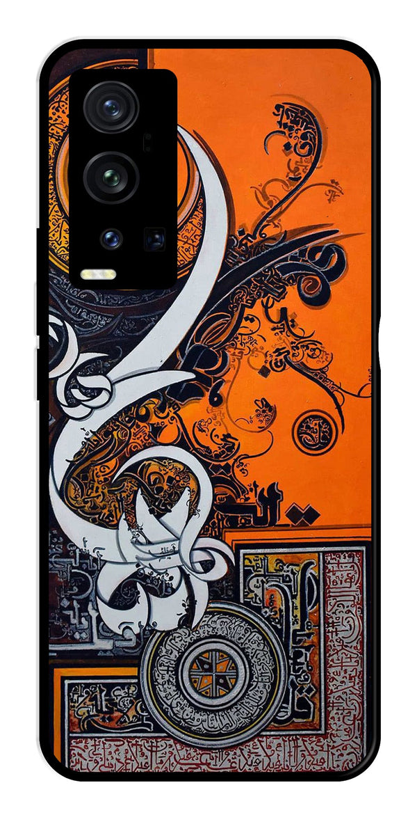 Qalander Art Metal Mobile Case for Vivo X60 Pro Plus   (Design No -16)
