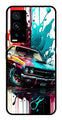 Vintage Car Metal Mobile Case for Vivo X60 Pro Plus   (Design No -29)