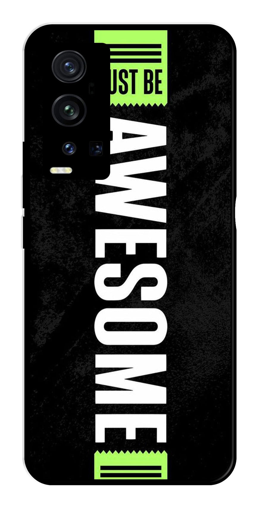 Awesome Metal Mobile Case for Vivo X60 Pro Plus   (Design No -33)