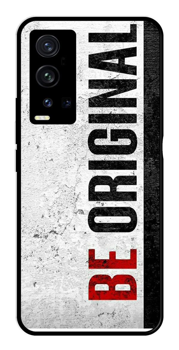 Be Original Metal Mobile Case for Vivo X60 Pro Plus   (Design No -38)