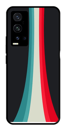 Modern Art Colorful Metal Mobile Case for Vivo X60 Pro Plus