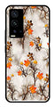 Autumn leaves Metal Mobile Case for Vivo X60 Pro Plus   (Design No -55)