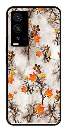 Autumn leaves Metal Mobile Case for Vivo X60 Pro Plus
