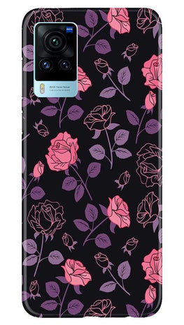 Rose Pattern Case for Vivo X60 Pro