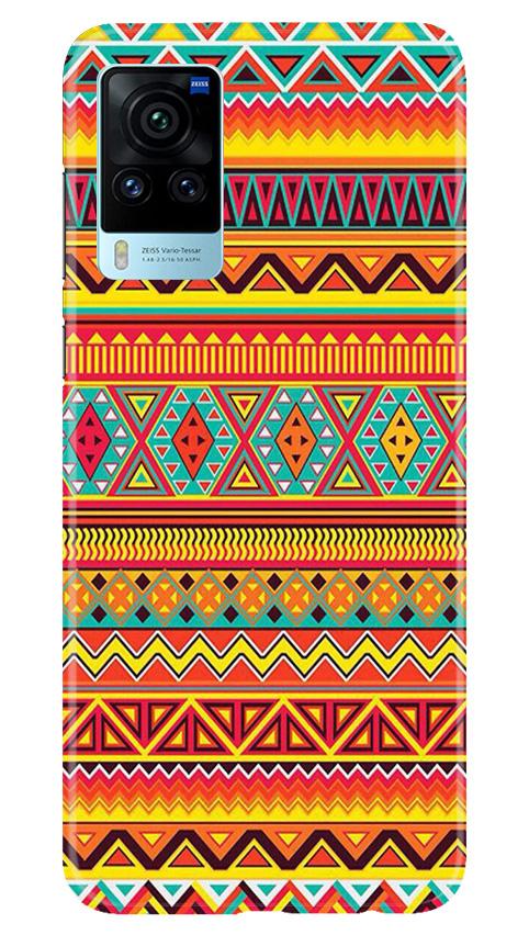Zigzag line pattern Case for Vivo X60 Pro