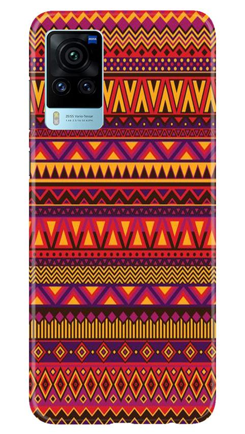 Zigzag line pattern2 Case for Vivo X60 Pro