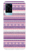 Zigzag line pattern3 Case for Vivo X60 Pro
