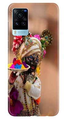 Lord Krishna2 Mobile Back Case for Vivo X60 Pro (Design - 17)