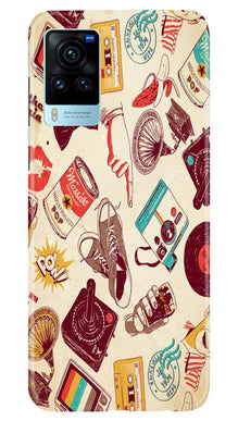 Vintage Mobile Back Case for Vivo X60 Pro (Design - 35)