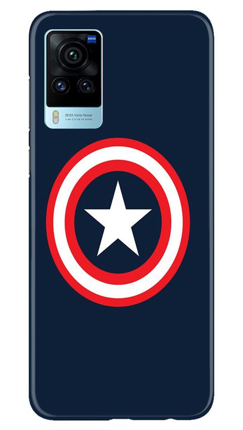 Captain America Case for Vivo X60 Pro